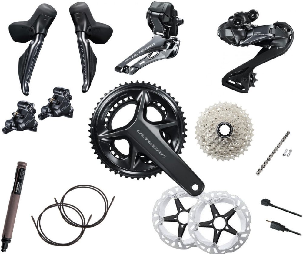 Shimano ultegra di2 24 speed electronic group set agr bikes