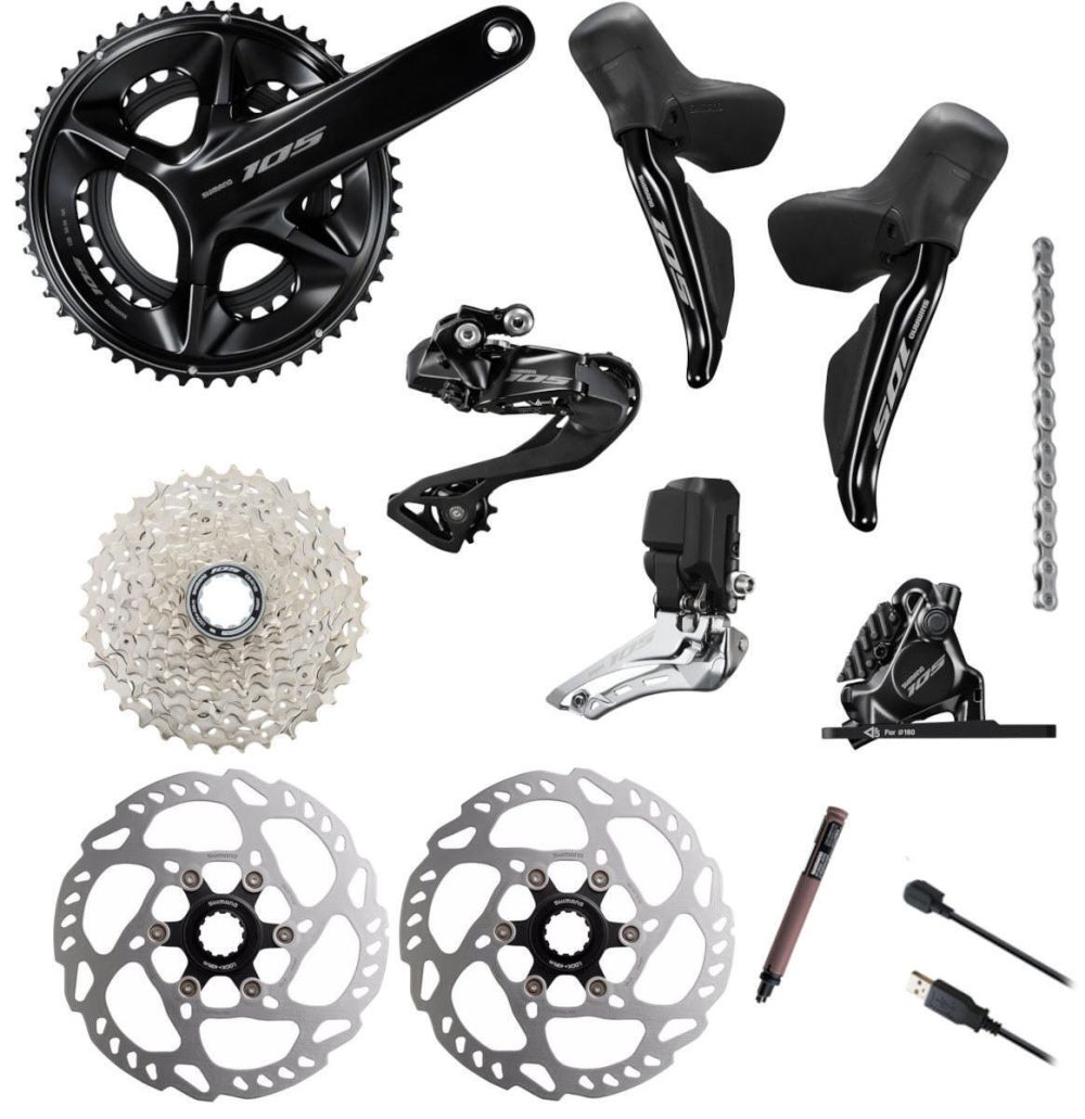 Shimano R7170 groupset from AGR bikes